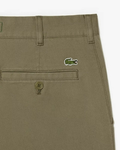 PANTALON CHINO DE ALGODÓN LACOSTE - HH 2962 - BMY en internet