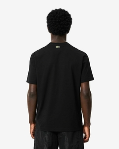 REMERA DE ALGODÓN CON INSCRIPCIÓN LACOSTE - TH 6565 - 031 - comprar online