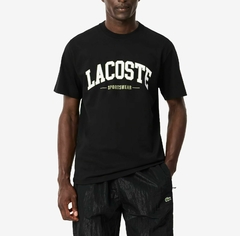 REMERA DE ALGODÓN CON INSCRIPCIÓN LACOSTE - TH 6565 - 031