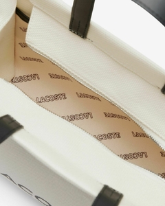 TOTE PEQUEÑO DE LONA HERITAGE LACOSTE - NF 4641 - Q21 - tienda online