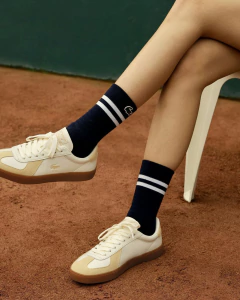 Imagen de ZAPATILLAS DE MUJER EN CUERO BASESHOT PRO LACOSTE - 7-49SFA0030AB0