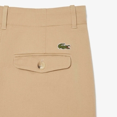 PANTALÓN WIDE FIT EN GABARDINA LACOSTE - HF 0205 - 02S - By Marconi Boutique - Lacoste 