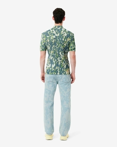 DENIM DE CORTE RECTO ESTAMPADO LACOSTE - HH 0442 - MKU - comprar online
