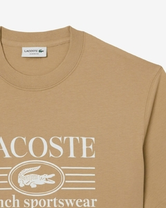 REMERA DE ALGODÓN CON ESTAMPADO LACOSTE - TH 1265 - 02S en internet