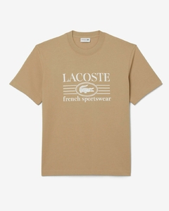 REMERA DE ALGODÓN CON ESTAMPADO LACOSTE - TH 1265 - 02S - comprar online