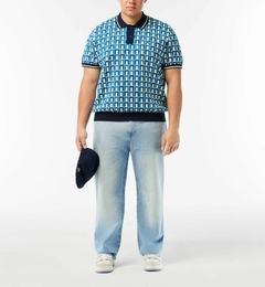 JEANS RECTO ÍNDIGO 5 BOLSILLOS LACOSTE - HH 2321 - MKU en internet