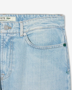 JEANS RECTO ÍNDIGO 5 BOLSILLOS LACOSTE - HH 2321 - MKU en internet