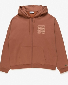 SUDADERA CON CAPUCHA E INSCRPCIÓN LACOSTE - SH 0882 - HHI - comprar online