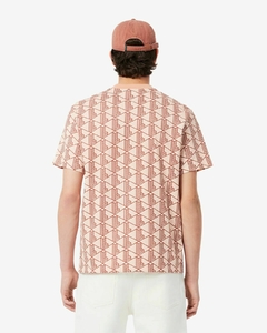 REMERA DE ALGODÓN CON MONOGRAMA LACOSTE - TH 2831 - HDI