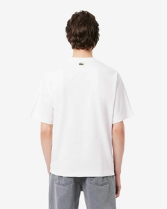 REMERA DE PUNTO DE JERSEY GRUESO DE CORTE HOLGADO LACOSTE - TH 0584 - 001 - comprar online