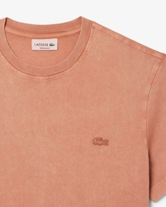 REMERA DE JERSEY CON EFECTO LAVADO LACOSTE - TH 9894 - I1K - comprar online