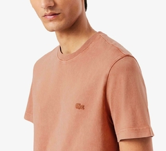 REMERA DE JERSEY CON EFECTO LAVADO LACOSTE - TH 9894 - I1K - tienda online