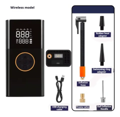 Compresor De Aire Portátil Digital Recargable Para Auto, bicicleta, moto, pelotas e inflables - Bicicletas Belgrano