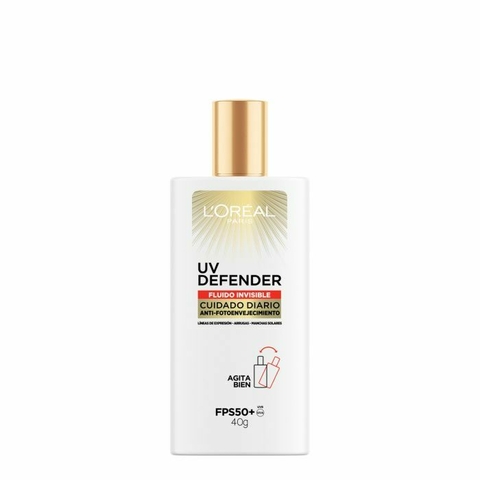 L´Oreal UV Defender Protector Fluido Invisible 50SPF