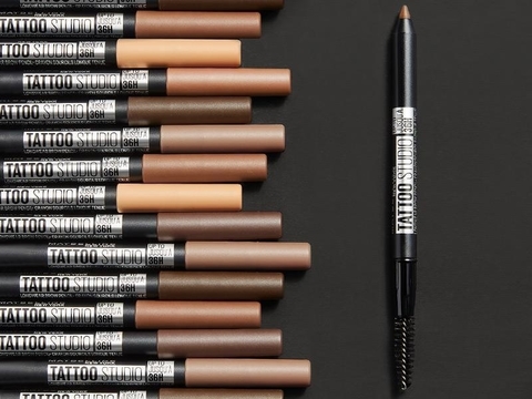 Maybelline TattoStudio Lapiz para cejas SOFT BROWN