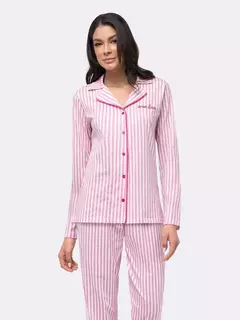 Pijama Manga Longa Americano Listrado Ref.: 20.13.0195 - comprar online