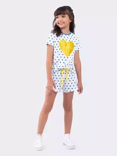 Pijama Manga Curta Infantil On Sundays - comprar online