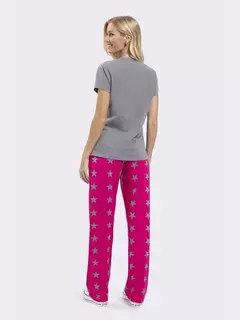 Pijama Manga Curta com Calça Stars na internet