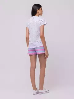 Pijama Manga Curta com Short Ref.: 20.12.0469 - MARA Homewear