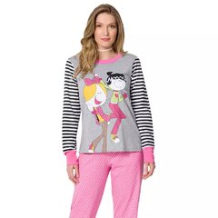 Pijama Longo Adulto - De Bem Com A Vida
