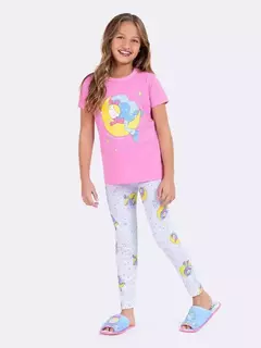 Pijama Manga Curta com Legging Turma da Bia Dreams Ref.: 21.13.0082 - comprar online