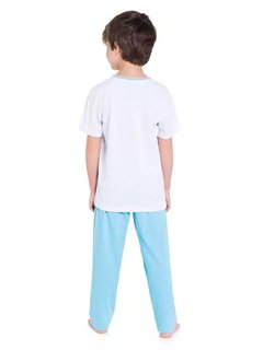 Pijama Curto Masculino Com Calça Eddie na internet