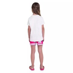 Pijama Manga Curta Infantil Candy Rainbow na internet