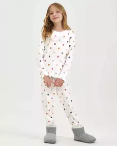 Pijama Manga Longa Infantil - 2050030 - comprar online