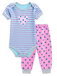 Body Curto Com Calça Meow Bebê