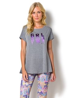 Pijama Manga Curta Com Legging Adulto - Jardin Du Luxembourg - comprar online
