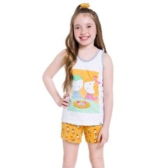 Pijama Regata Infantil Best Friends na internet