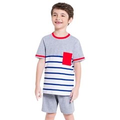 Pijama Curto Listrado - comprar online