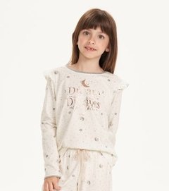 Pijama Manga Longa Infantil - 67512