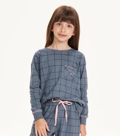 Pijama Manga Longa Infantil - 67513
