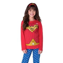 Pijama Manga Longa - Super Heroína Maravilha - comprar online
