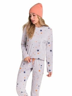 Pijama Manga Longa Stars