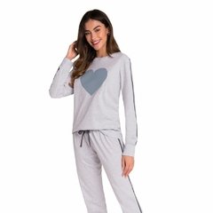 Pijama Manga Longa com Calça Jogger Hearts - comprar online