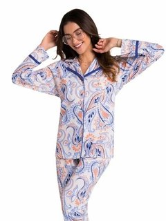 Pijama Manga Longa Americano Self Care