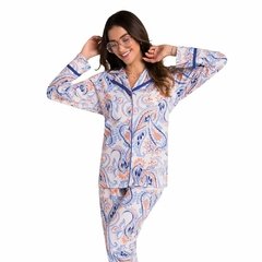 Pijama Manga Longa Americano Self Care - comprar online