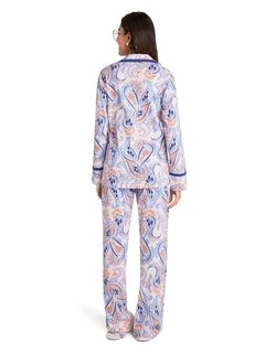 Pijama Manga Longa Americano Self Care na internet