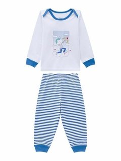 Pijama Manga Longa Bebê Eddie True Love