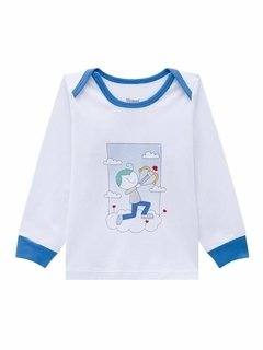 Pijama Manga Longa Bebê Eddie True Love - comprar online
