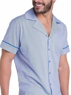 Pijama Manga Curta Masculino Smooth - MARA Homewear