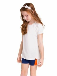 Pijama Manga Curta Infantil Just Breath - MARFIM - comprar online