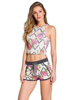 Pijama De Alça Floral - MARA Homewear