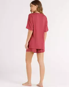 Conjunto Feminino Manga Curta com Shorts 2010394 - comprar online