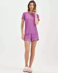 Short Doll Manga Curta Feminino 2010145 - comprar online