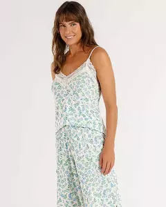Pijama Feminino Alça com Calça Pantacourt 2010428