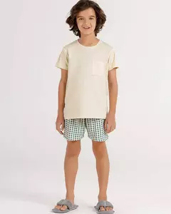 Pijama Manga Curta Infantil Masculino 2060016 - comprar online