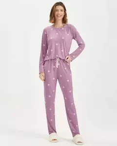 Pijama Manga Longa Feminino 2010120 - comprar online